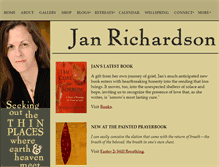 Tablet Screenshot of janrichardson.com